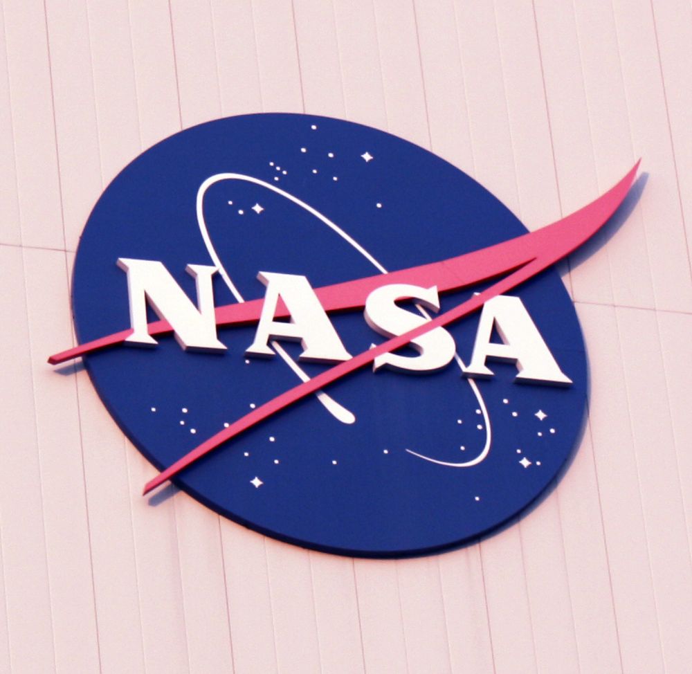 The NASA Logo at Goddard Space Flight Center. Image Source: Wikimedia Commons.