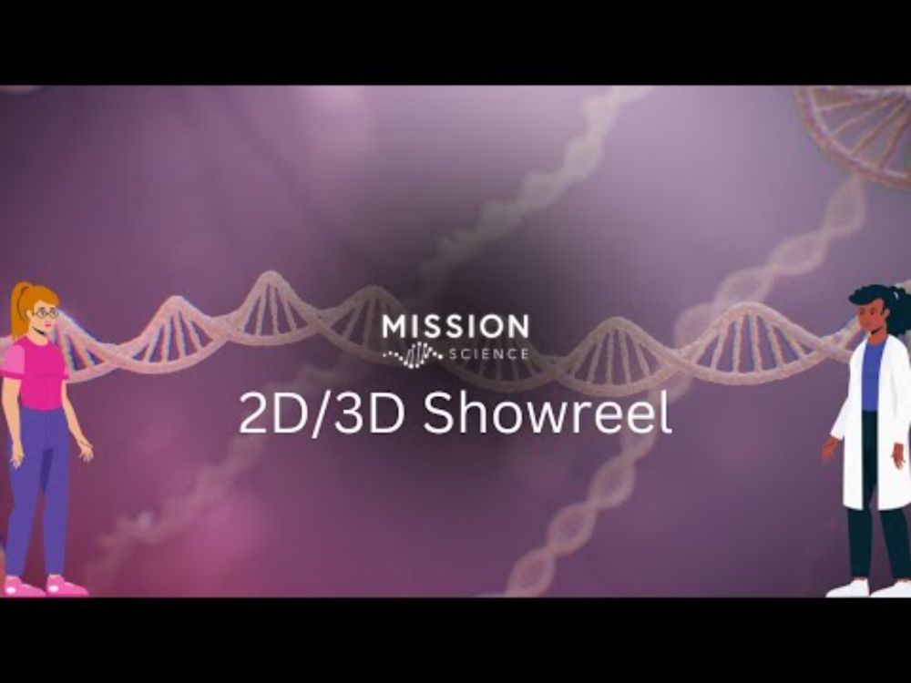 Women's Health Communication Provider - Mission Science 2D with 3D Showreel