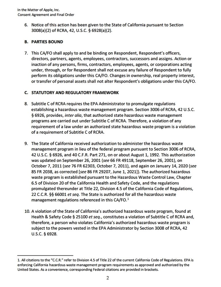 image of settlement agreement and final order