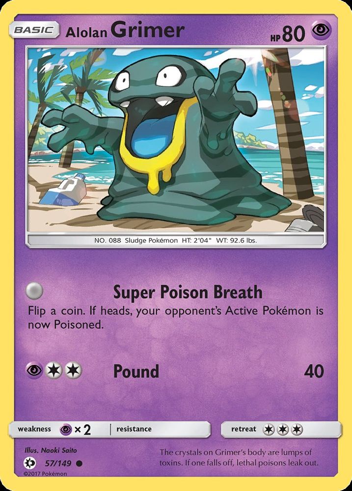 Alolan Grimer 57/149 from Sun & Moon Base
