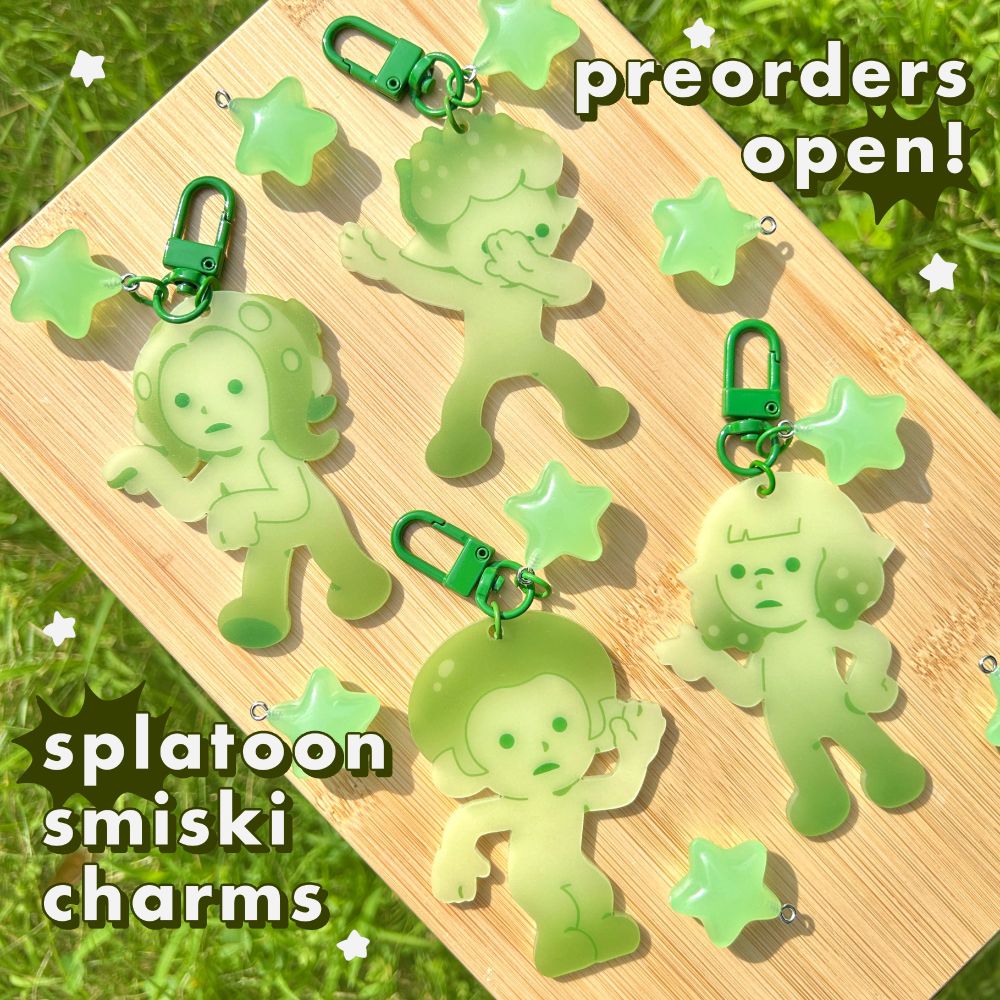 glow in the dark smiski charms open for preorder!