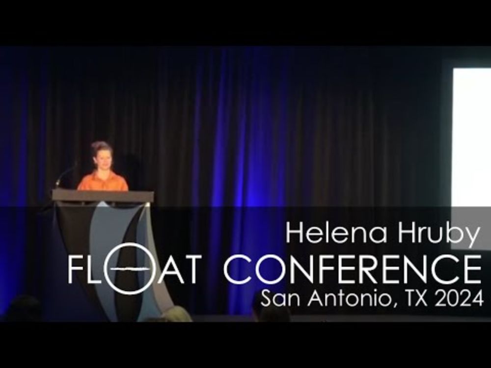 Altered states of consciousness during Floatation-REST, Helena Hruby | 2024 Float Conference