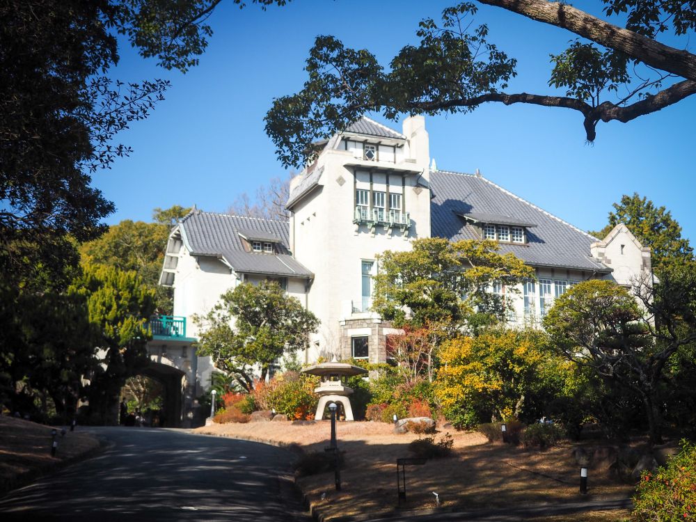 兵庫県にある神戸迎賓館 旧西尾邸の写真です。