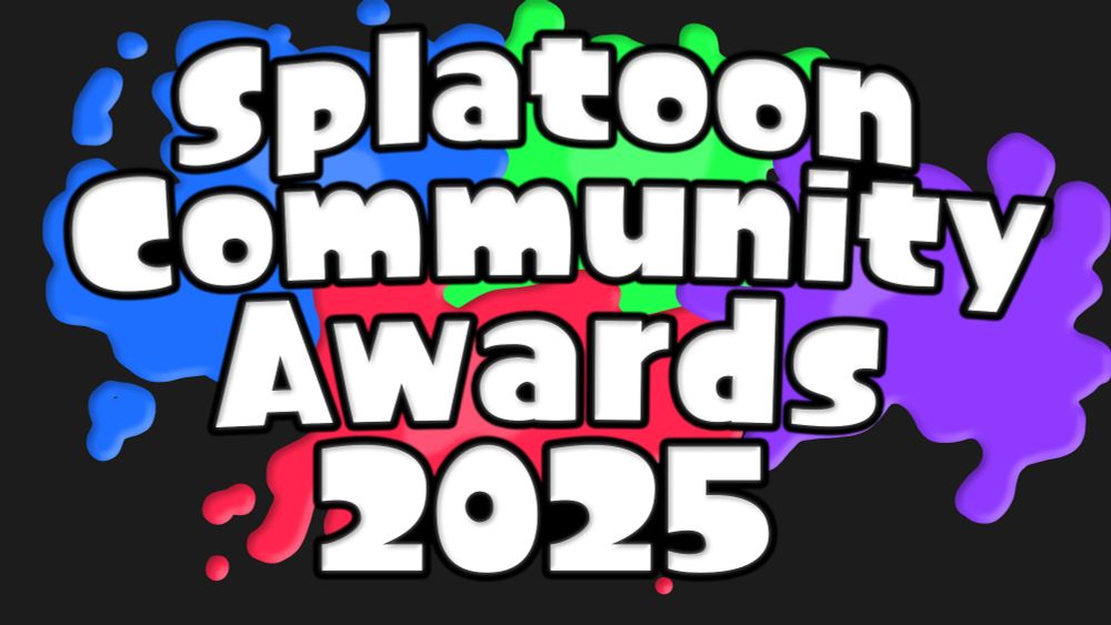 Splatoon Community Awards 2025 logo (Made by Alolaways)