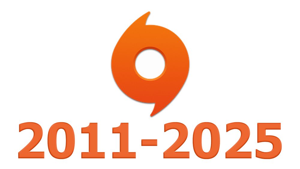 EA Origin logo, 2011 - 2025.