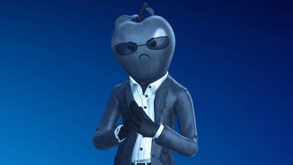 Fortnite's Apple skin.