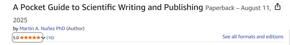 book with 16 5-star reviews