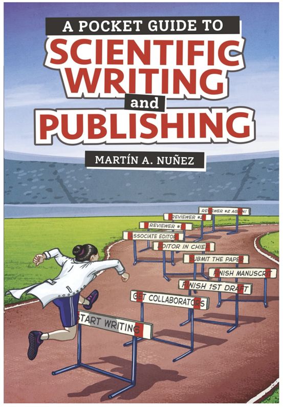cover of a "pocket guide to scientific writing and publishing"