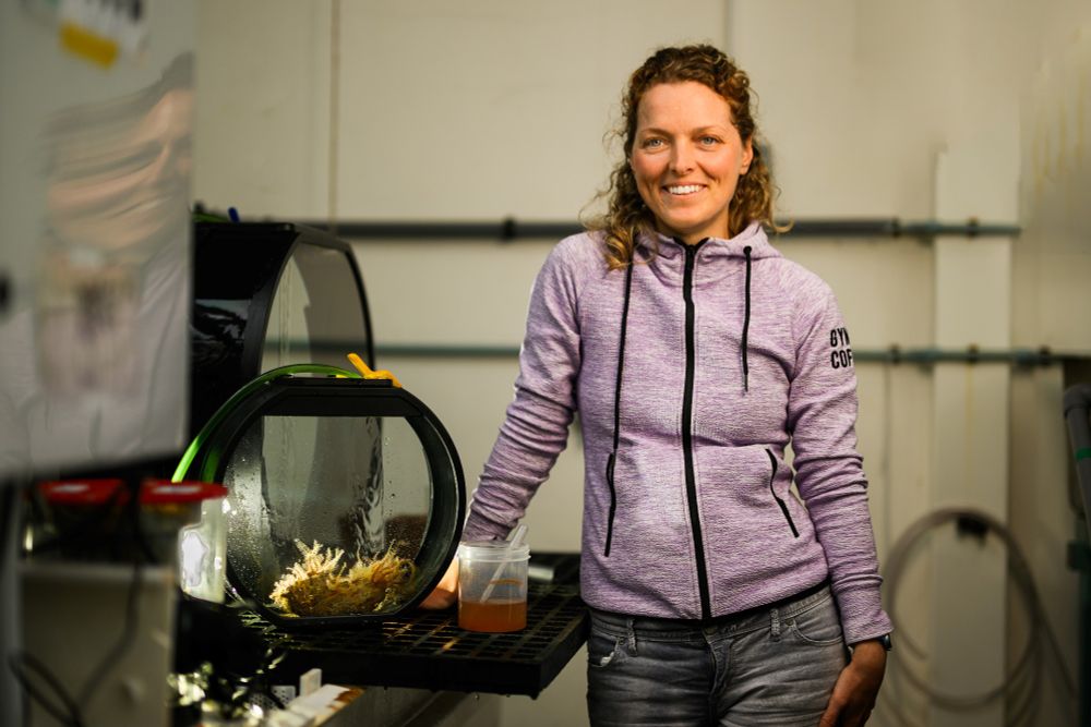 Dr Angela Stevenson © The Marine Biological Association.