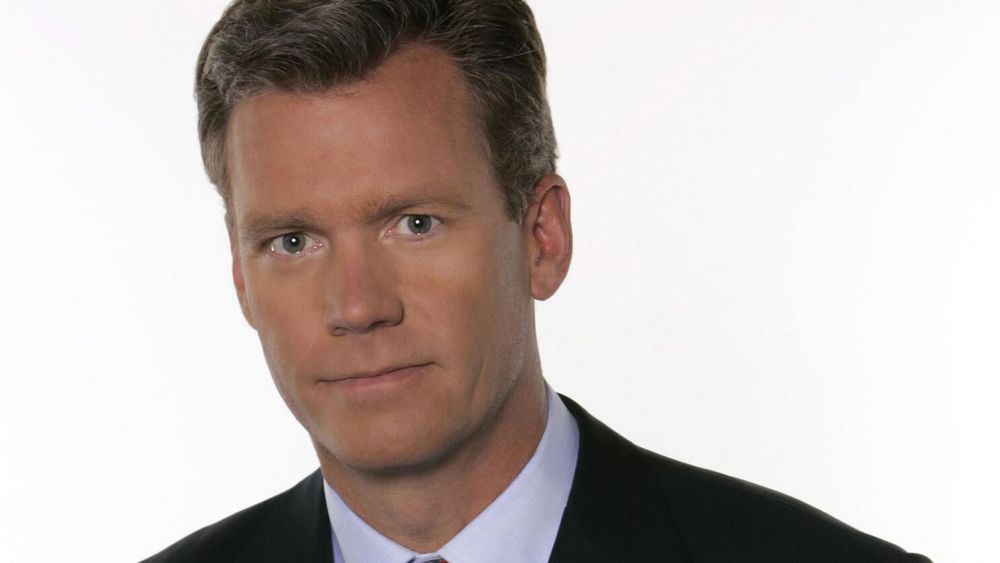 (Chris Hansen from To Catch A Predator staring expectantly at the camera over a white background)