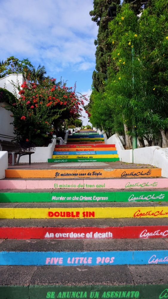 The Agatha Christie steps