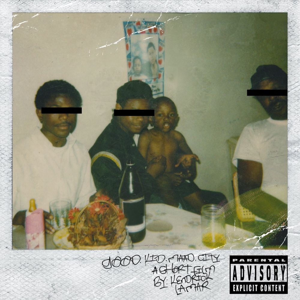 Kendrick Lamar’s Good Kid M.A.A.D City album cover