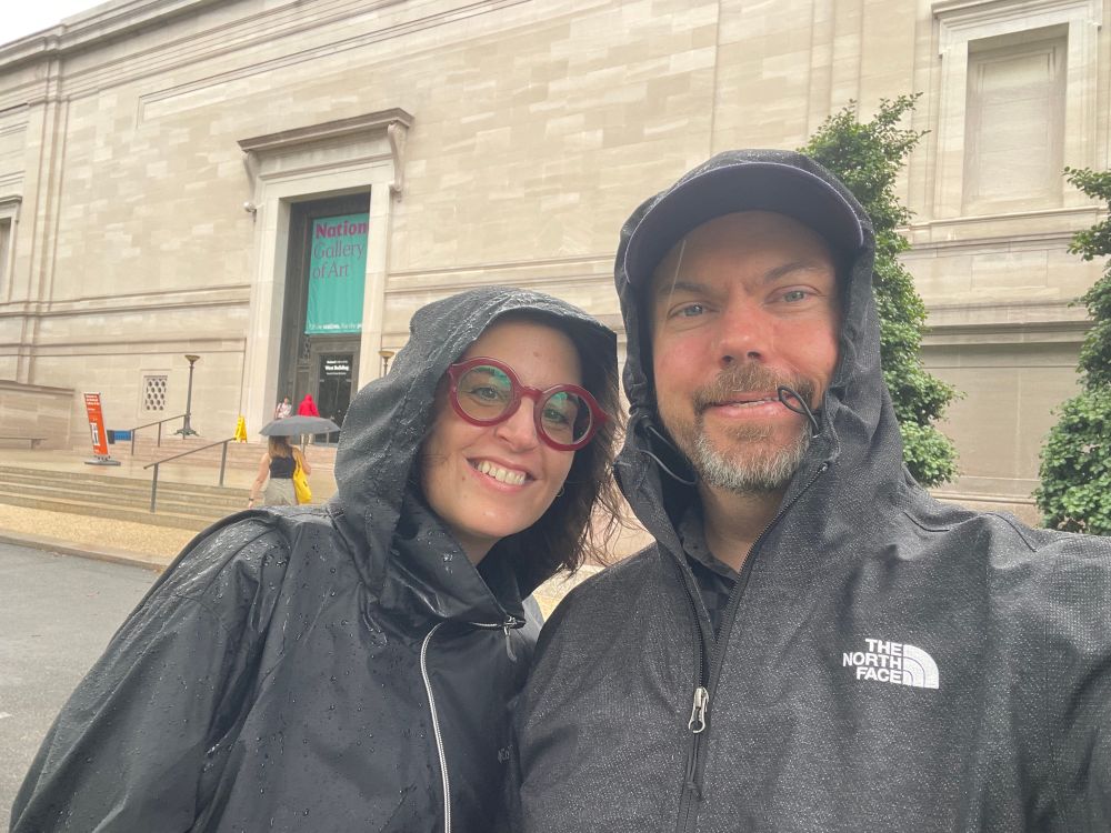My wife and I in DC!