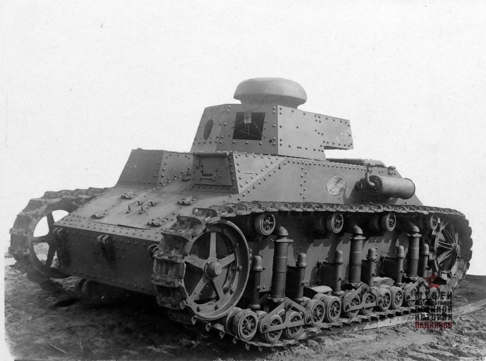 T-19 tank without armament installed.