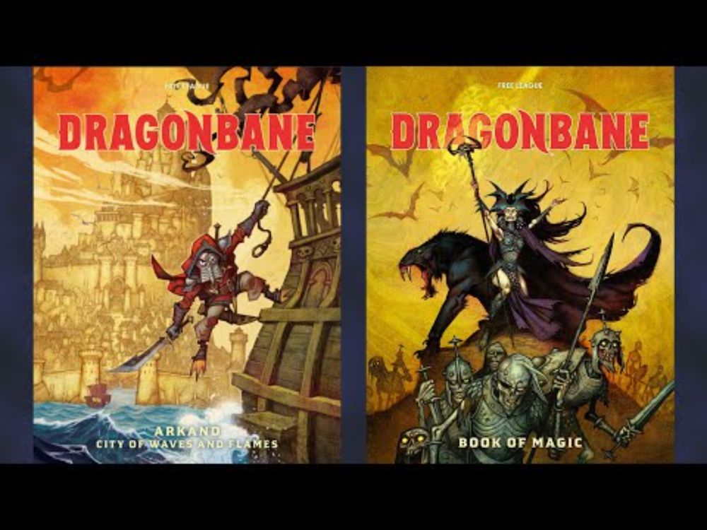 Discussing Dragonbane's ARKAND and BOOK OF MAGIC Kickstarter with Tomas Härenstam