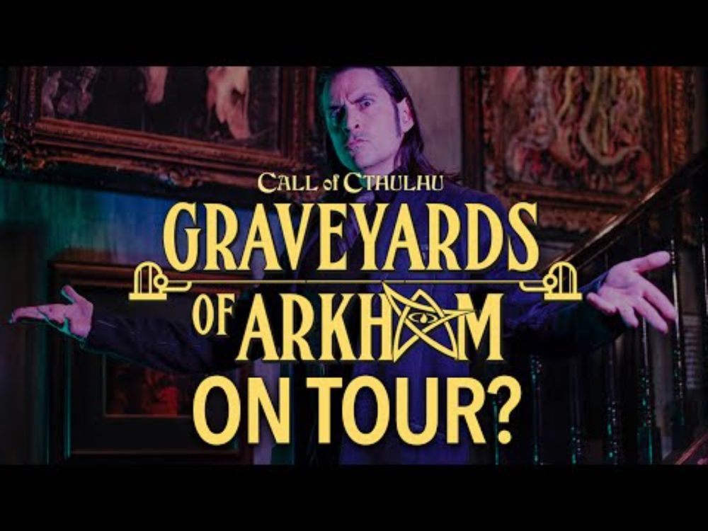 Graveyards of Arkham: Touring Info and Origin Discussions with Michael O'Brien