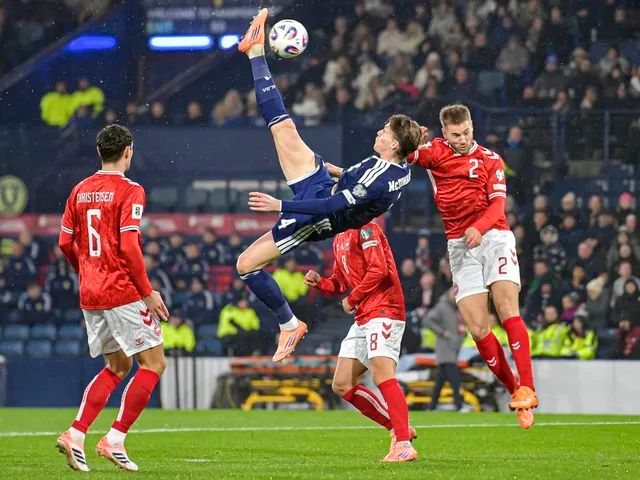 Scott McTominay leaping above three flat-footed Danish shitebags like an especially acrobatic Scottish salmon to score his majestic overhead goal last night. 