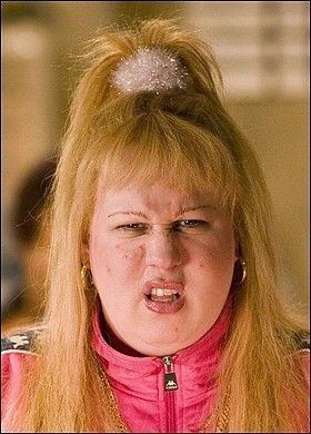 Vicky Pollard, little Britain.