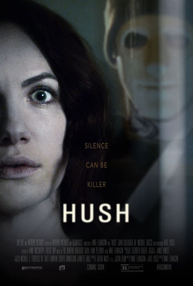 Poster for the 2016 horror film Hush