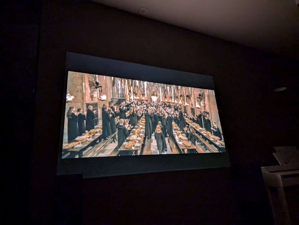 Scene from the Harry Potter movie