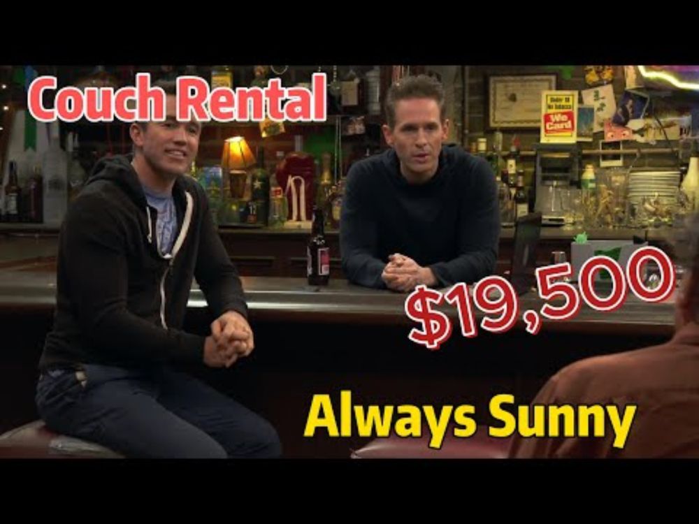 The gang rents a couch - Always Sunny