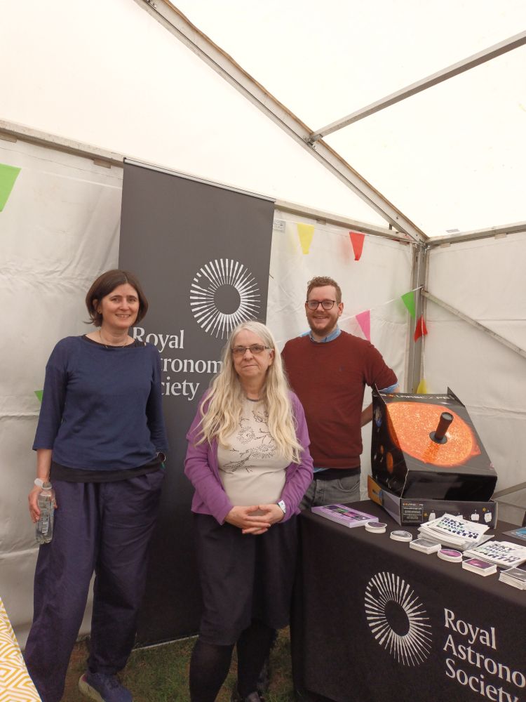 Left to right: Sean Prosser, Pam Rowden  Adam Boal.