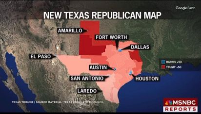 New Texas Republican Map