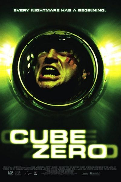 Poster for the horror movie "cube zero"