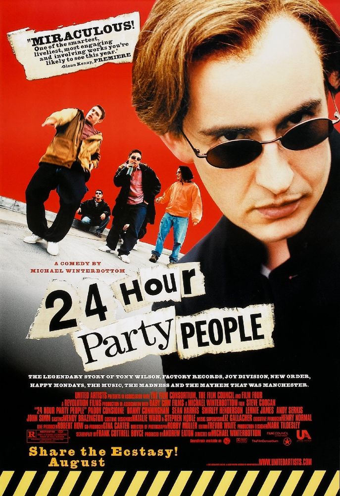 Poster for 24 Hour Party People