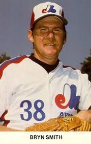 Photo of Montréal Expos pitcher Bryn Smith