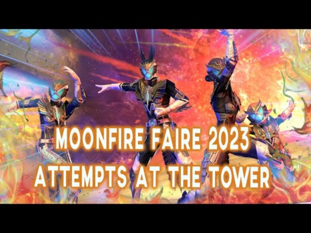 Attempts at The Tower || Moonfire Faire 2023  Final Fantasy 14 w/friends