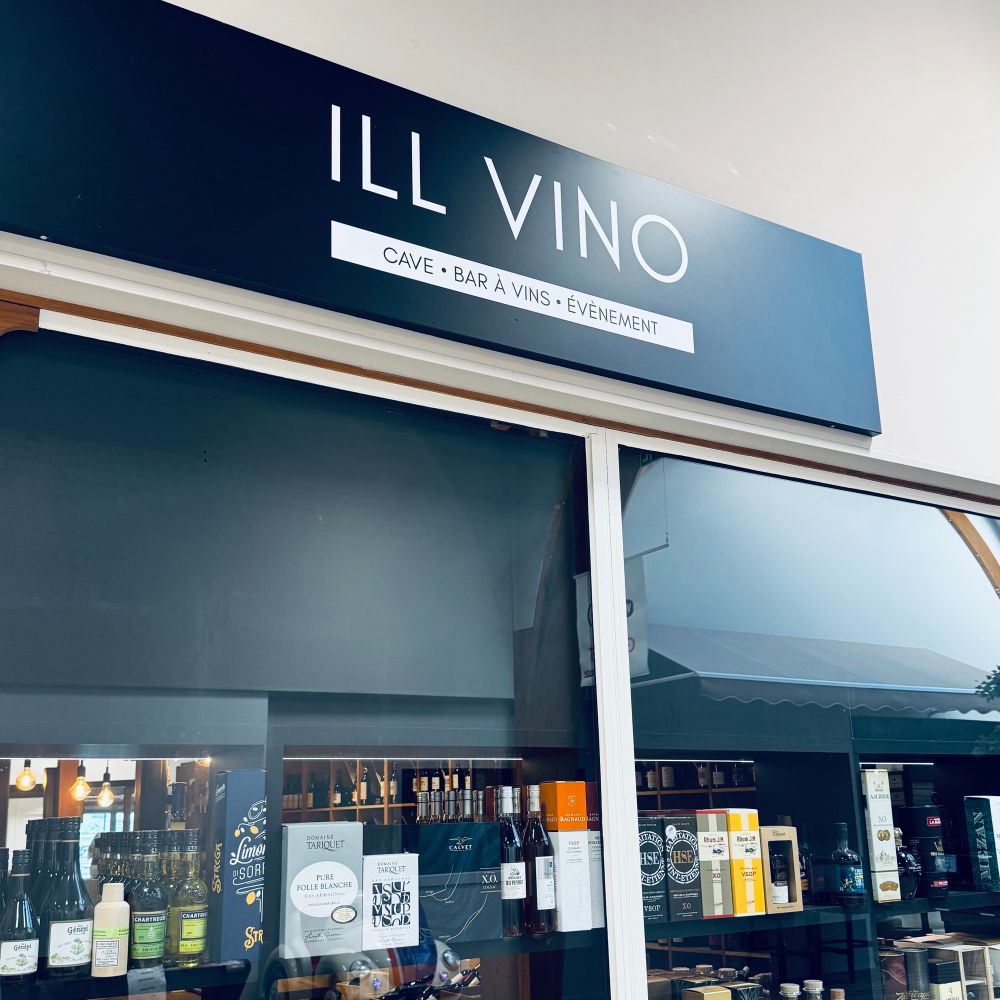 A wine store called “Ill Vino”