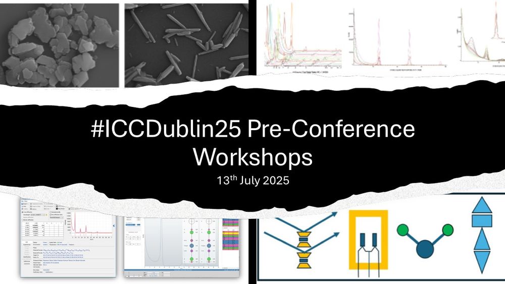 Graphical abstracts for all pre-conference workshops.
Text in centre reads - #ICCDublin25 Pre-Conference Workshops, 13th July 2025.