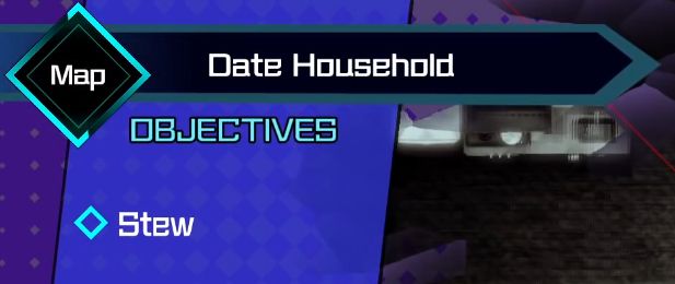Map: Date Household

OBJECTIVES: Stew