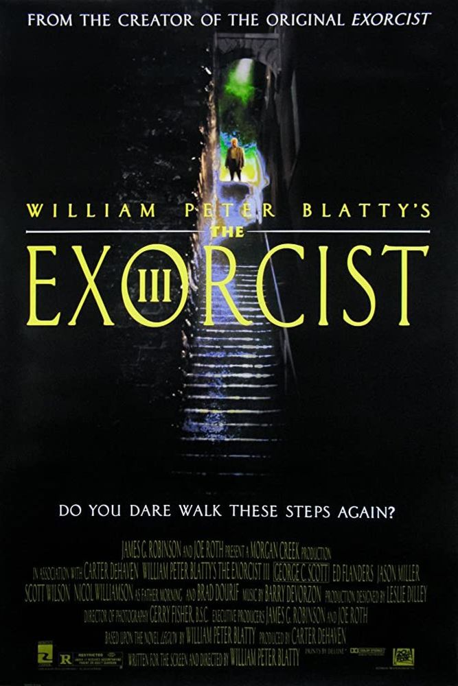 Movie poster for THE EXORCIST III (1990)