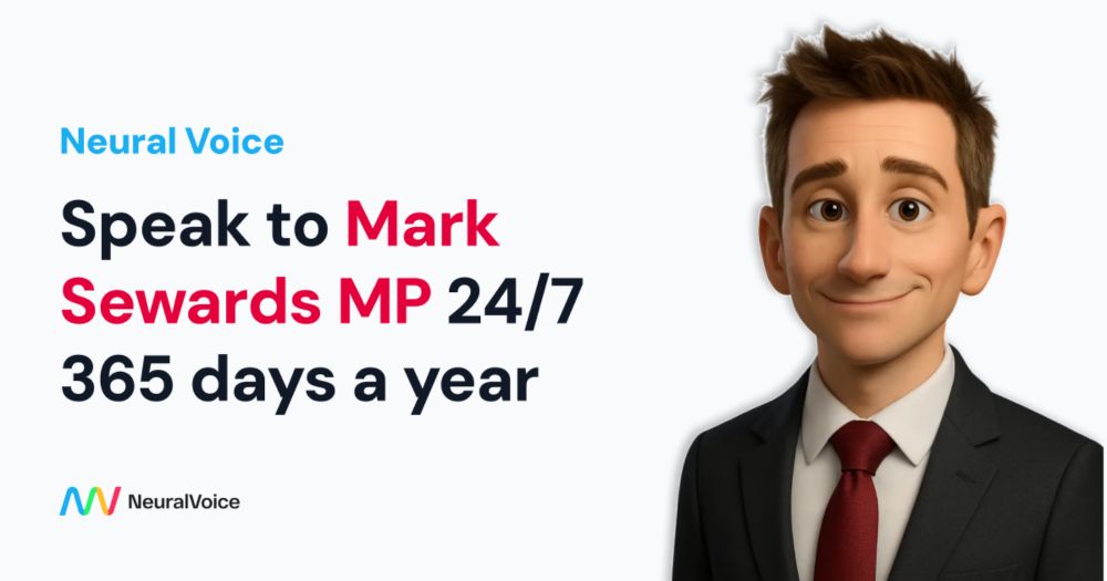 Connect with Mark Sewards, your AI assistant, anytime.