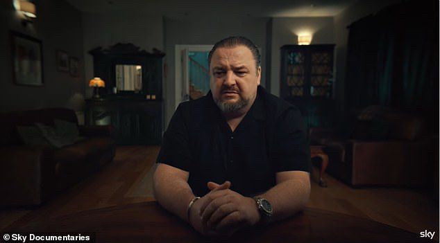 A picture of an older Mikey Graham from the Boyzone documentary