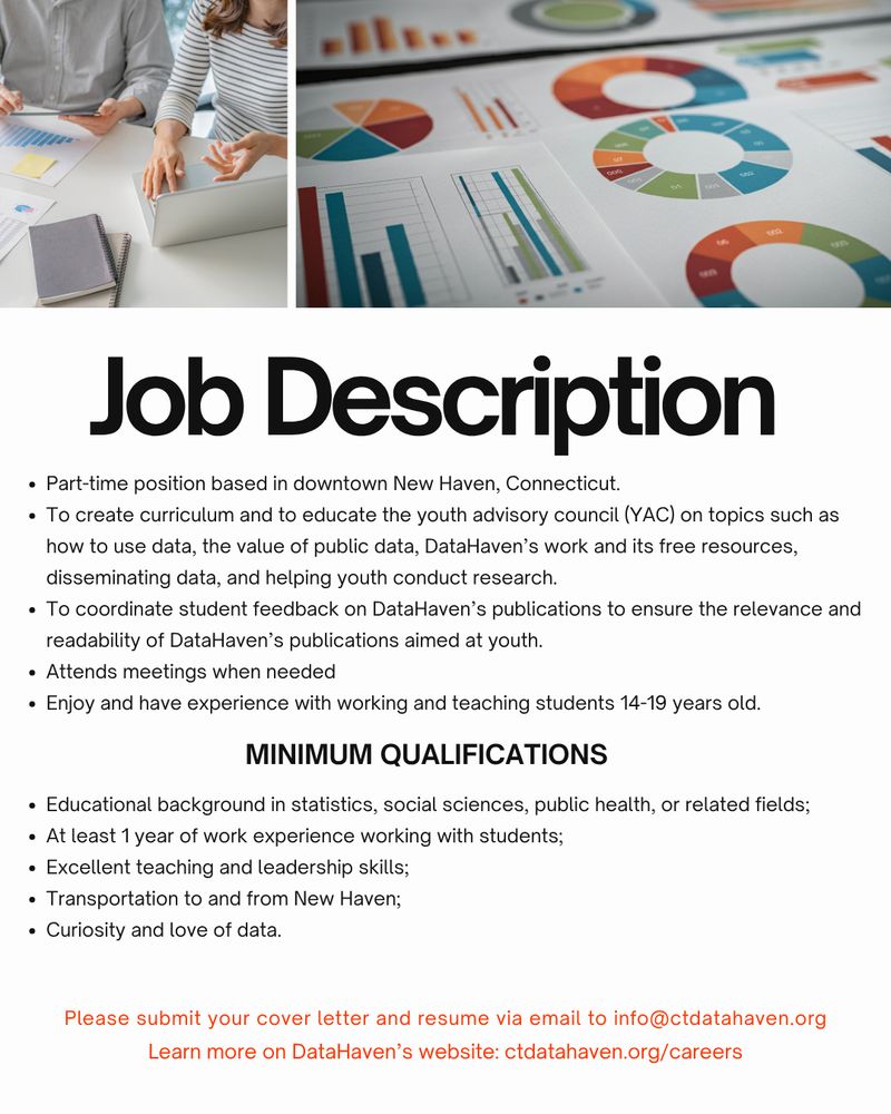 image, text on ctdatahaven.org/careers