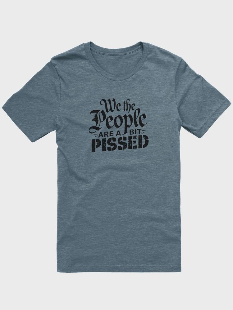 We The People Statement Bella+Canvas Tee