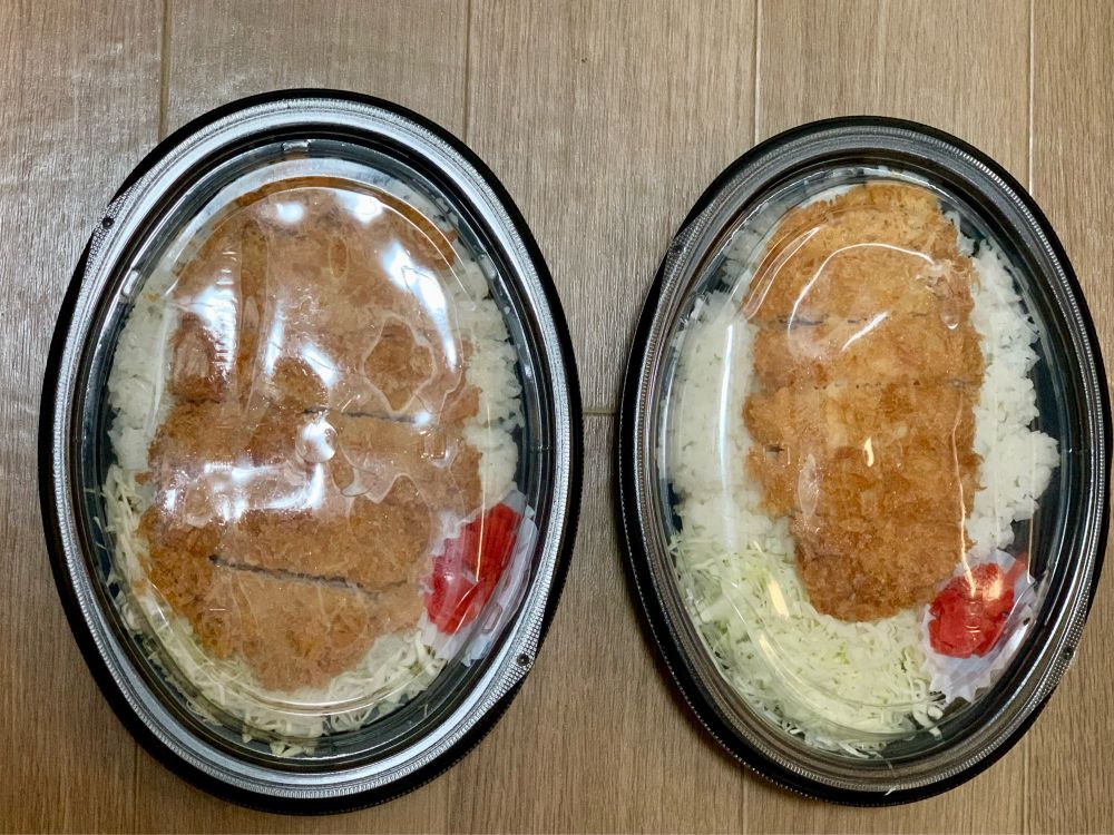カツカレーのソース以外の部分