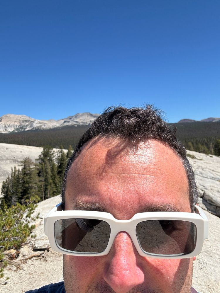 Yours truly at the top of Lembert Dome in Yosemite.