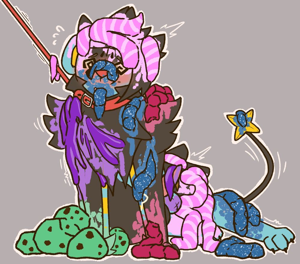 usar finds itself now covered in the "feces" of those that poop delicious things, such as mint ice cream, swirled yogurts, dense raspberry compote, and saccharine lumps of blueberry taffy~