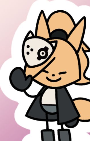 Whisper waving hello
