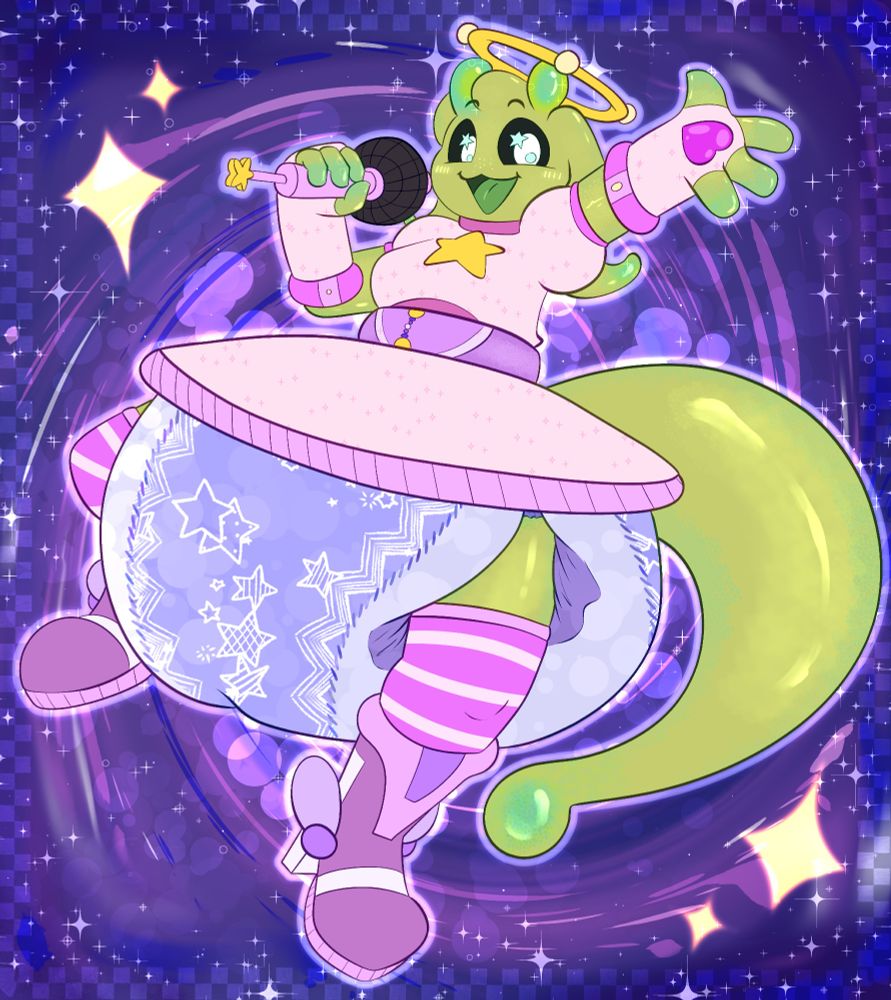 alien sona in a big diaper and cute space themed idol outfit
#abdl #diaperart