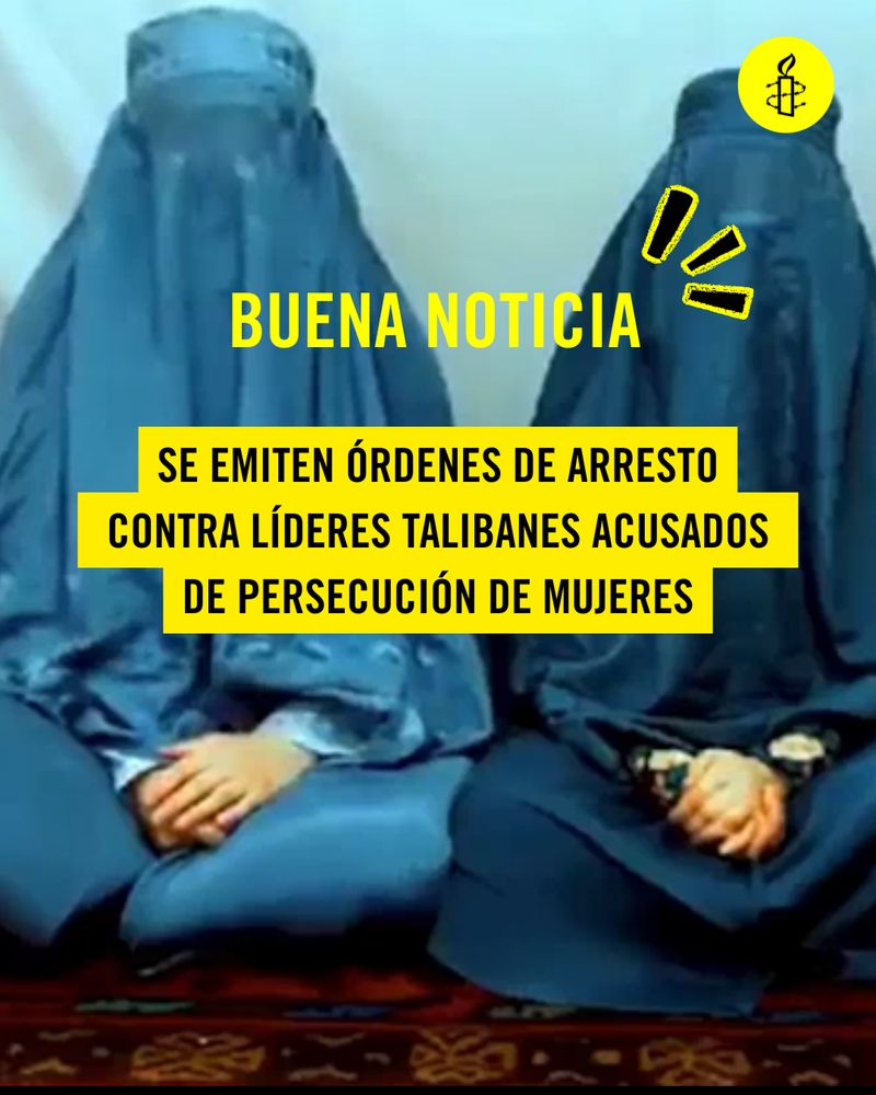 Buenas noticias para las mujeres en Afganistán.