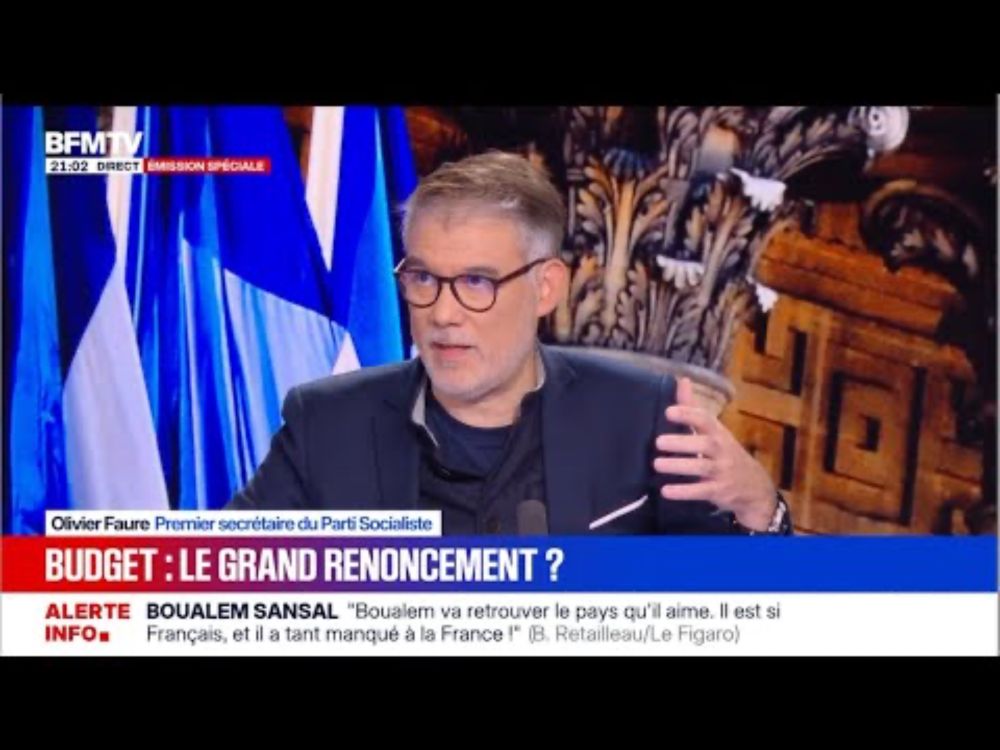 "La réforme des  retraites est suspendue ! Nous irons jusqu’au bout pour l’abroger en 2027" -O.Faure