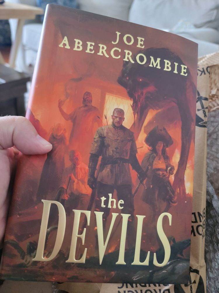 BROKEN BINDING edition of The Devils by Joe Abercrombie