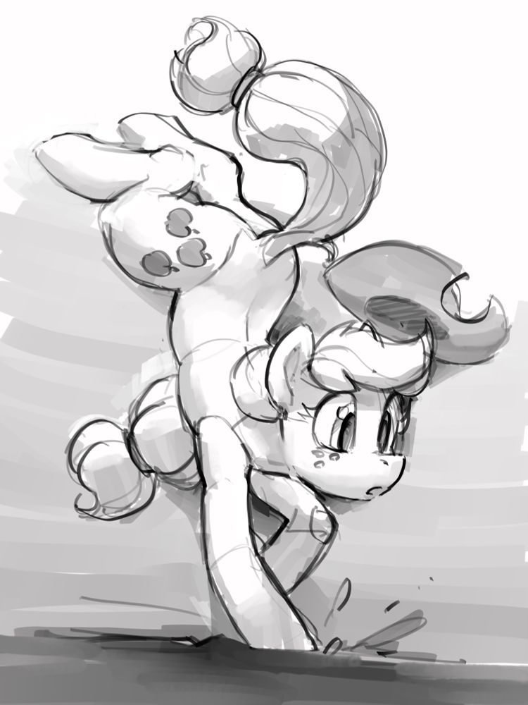 Applejack (mlp) stopping abruptly
