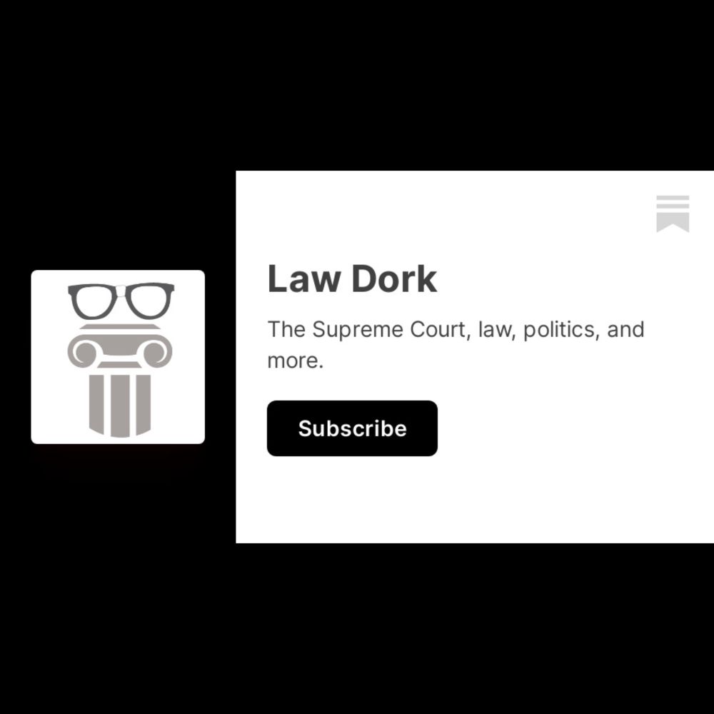 Law Dork | Chris Geidner | Substack