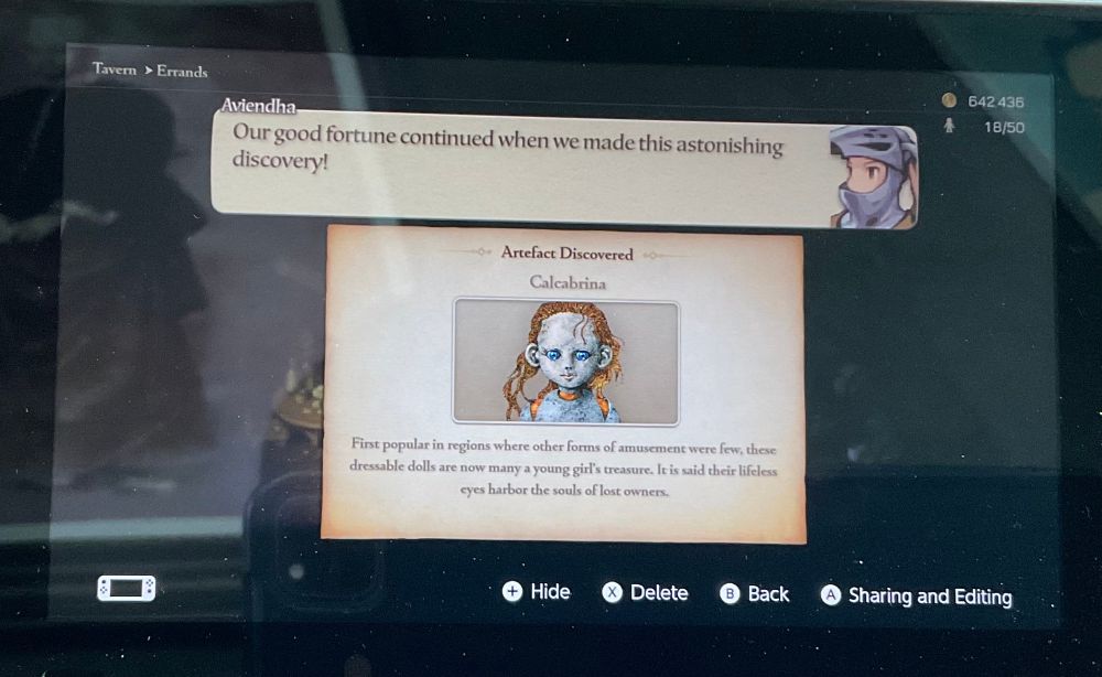 My least favoritr treasure from an errand: a creepy doll 